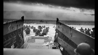 Original DDay footage US Troops storming the Beaches of Normandy [upl. by Pepi]