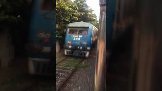 China Blue TRAIN 🚄 RAILWAY 🚆🚂 trending srilankarailway luxurytrain mtrain srilankatrain [upl. by Karla]