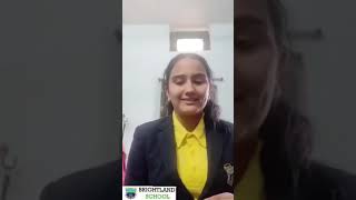 A Perspective on COVID19 from the Year 2020 Aditi Aryal brightlandschool [upl. by Asiram]