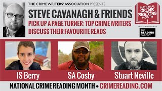 Steve Cavanagh amp Friends PickUpAPageTurner top crime writers discuss their favourite reads [upl. by Rasia]