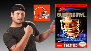 Tecmo Super Bowl  NES  Cleveland Browns  Tecmo Madison XIII Training [upl. by Savil]