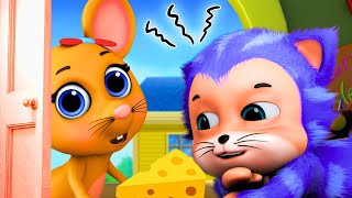 Meri Billi Kali Pilli  Hindi Nursery Rhymes  Do Chuhe The  Hindi Rhymes [upl. by Zenda]