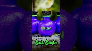 Make A Haunting Impression This Halloween With Poison Potion Bottle Bath Bombs [upl. by Ahsinut]