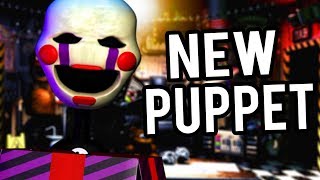 THE PUPPET RETURNS WITH NEW ATTACKS  Five Nights at Freddys ULTIMATE Custom Night [upl. by Ayotyal]