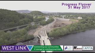 Westlink Progress Flyover 31 May 2017 [upl. by Campball]