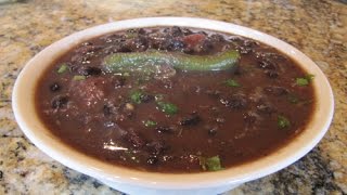 Vegetarian Black Bean Soup with Chipotle Spice One Pot Recipes [upl. by Luaped]