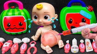 123 Minutes Satisfying with Unboxing Doctor Playset，Pregnant Women Giving Birth Toys Review  ASMR [upl. by Kehsihba381]