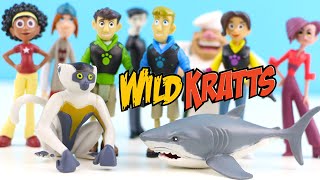 Wild Kratts 10 Pack Gift Set Heroes and Villians Toy Unboxing [upl. by Rohclem430]