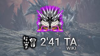 MHW ICEBORNE  SOLO Gunlance Normal Shells Lvl 7 Tempered Ruiner Nergigante  TA WIKI [upl. by Lesna]