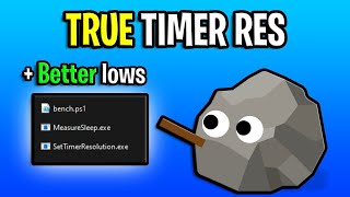 Guide for Amits Timer Resolution Better FPS Lows [upl. by Hulbert]