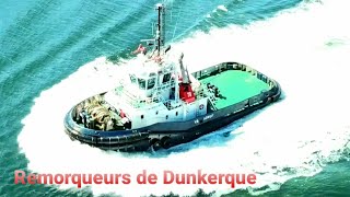 DUNKERQUE Port Remorqueur VB ADROIT 70 au port Est [upl. by Eikkin]