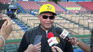 YADIER MOLINA ADMITE NO HUBIERA TOMADO LA DIRIGENCIA DE ÁGUILAS CIBAEÑAS SIN CARLOS GÓMEZ Y FURCAL [upl. by Marcelo843]