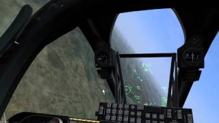 DCS A10C Multijoueur attaque standard [upl. by Alodi]