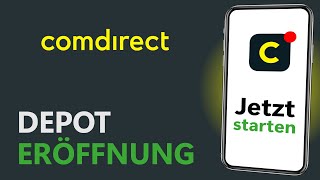 Depot eröffnen  comdirect Tutorial [upl. by Finah48]