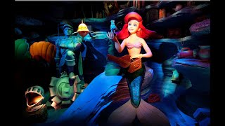 The Little Mermaid  Ariels Undersea Adventure  onride  California Adventure [upl. by Papageno]