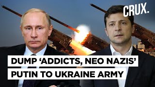 “Overthrow NeoNazis amp Drug Addicts” Putin To Ukraine Army As Russian Forces Close In On Kyiv [upl. by Anawyt149]