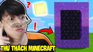 Đỉnh Cao Của Sự Mù Mắt 😎  THỬ THÁCH MINECRAFT THEO BÌNH LUẬN CỦA CÁC BẠN FAN  Phần 23 [upl. by Eldwun]