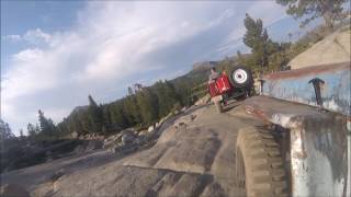 Grampas Jeep with friends on the Rubicon Trail Day 1 [upl. by Emoryt]