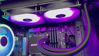 Enermax Liqmax III 240 A RGB AIO CPU Liquid Cooler Review [upl. by Silohcin]