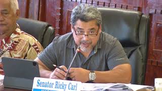 11th Pohnpei Legislature Second Regular Session 50th Day10282024 [upl. by Latsirk]