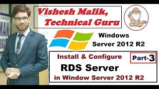 How to Install amp Configure RDS  Remote Desktop Service  Server in Window Server 2012 R2 Part 3 [upl. by Nnyltak]