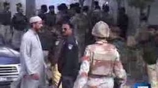 Dunya News  KarachiRangers personnel open fire on disputing couple kill husband [upl. by Holcman]