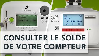 ORES  Consulter le solde de votre compteur [upl. by Ahsait]