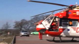 Air Ambulance Christoph 47 Landing Start  Great Sound [upl. by Howarth]