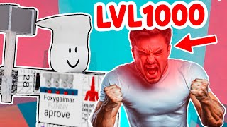 Making a Level 1000 Crash Out and Rage in Roblox Flee the Facility [upl. by Walliw]