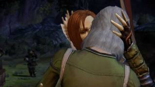 Dragon Age Origins Leliana Romance part 28 Inviting Leliana to Wardens tent [upl. by Sdlonyer867]