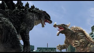 SFM Godzilla vs Anguirus [upl. by Aileahcim]