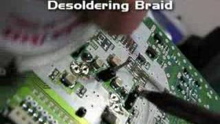 How to use desoldering braid [upl. by Noreen]