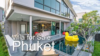 Villas For Sale Modern Resale Wallaya Harmony Villa Pasak  PhuketNet Real Estate [upl. by Philippe]