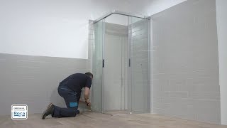 Naray 2L2 Shower Enclosure  Installation  Roca [upl. by Elleraj]