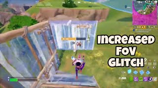 Increased FOV Glitch in Chapter 5 Season 2 Fortnite [upl. by Kyrstin]