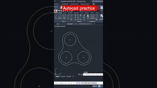 Autocad practice drawing  Cad by Ankit  autocad mechanical autocad autocad2d [upl. by Carrick]