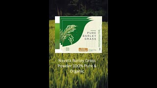 Naveta Barley Grass Powder Unleash the Power of Nature for Optimal Health [upl. by Aynotel260]