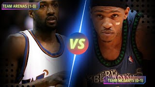 Gilbert Arenas VS Rashad McCants Game 2 All Time Draft Simulation [upl. by Artemus]