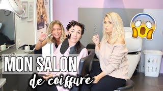 JOUVRE MON SALON DE COIFFURE  😱 [upl. by Neros317]