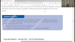 Economics IGCSE Merger Economies of scale and Diseconomies of Scale [upl. by Tiram]