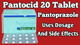 Pantocid 20 Tablet Uses Dosage And Side effects  Pantoprazole 20 mg [upl. by Vern]