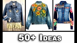 50 Jean Jacket Upcycle Ideas to Inspire Your Next Project [upl. by Madid531]