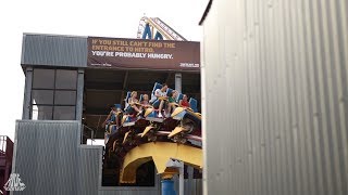 Nitro  Six Flags Great Adventure  BampM Bolliger amp Mabillard  Hyper Coaster [upl. by Haerr924]