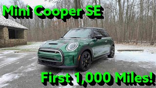 2023 Mini Cooper SE Ownership Review  First 1000 Miles [upl. by Siraj]