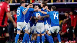 Nicolo Barella scores winning goal as Italy beats Albania 21 in Euro Championships [upl. by Akienat]