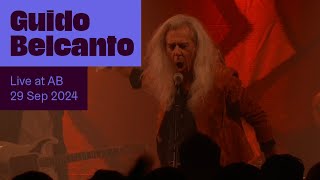 Guido Belcanto Live at AB  Ancienne Belgique [upl. by Dualc]