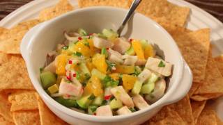 Mahi Mahi Ceviche Recipe  Marinated Fish Salad  Great for Summer [upl. by Carlie328]