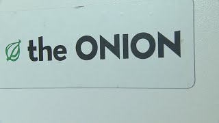 Satire news site The Onion buys Alex Jones Infowars at auction [upl. by Tamer]