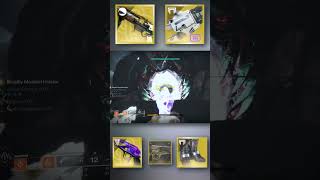 This Handcannon MELTS RAID BOSSES shorts [upl. by Ynnoj]