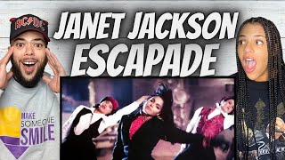 FIRST TIME HEARING Janet Jackson  Escapade REACTION [upl. by Aleuname835]